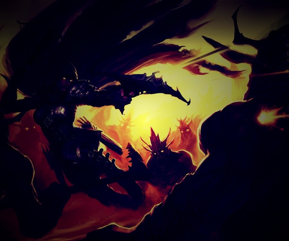 Охотник на демонов из Diablo 3 обои