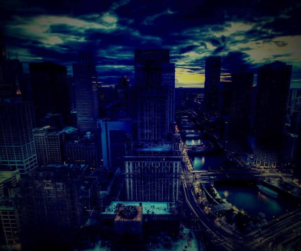 Призрачный город обои