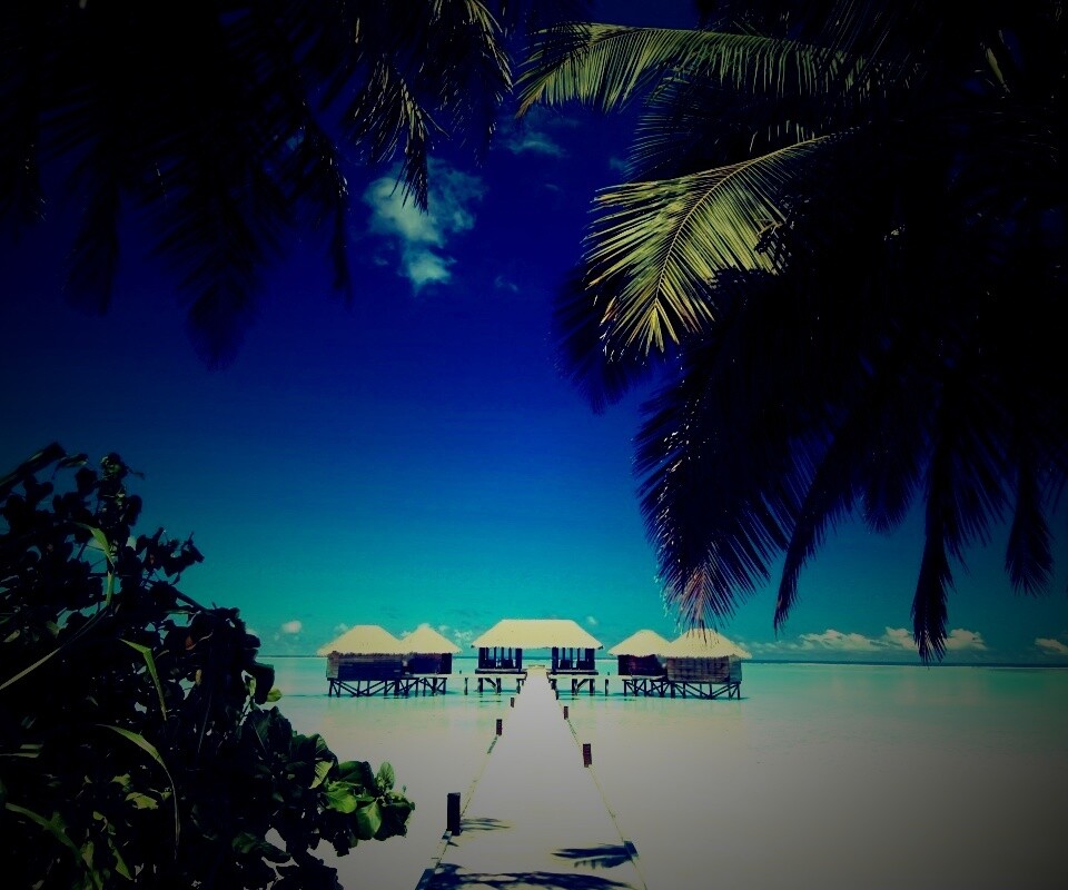 Солнечные мальдивы обои