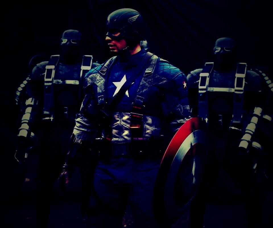 Капитан Америка обои