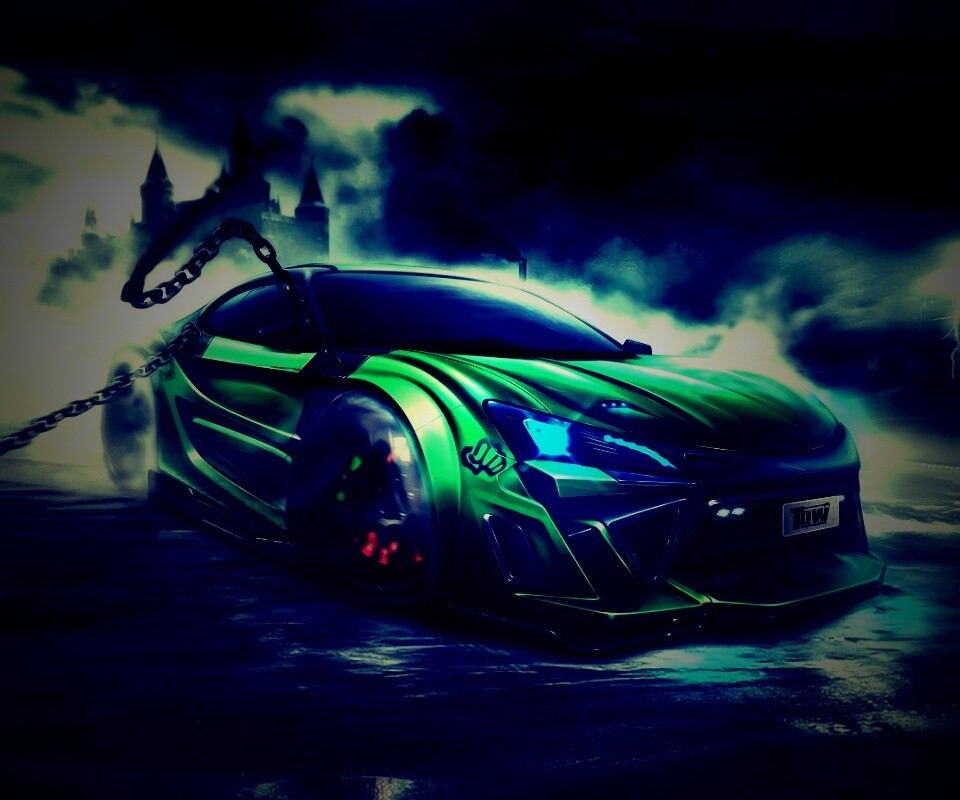 Дикое авто обои