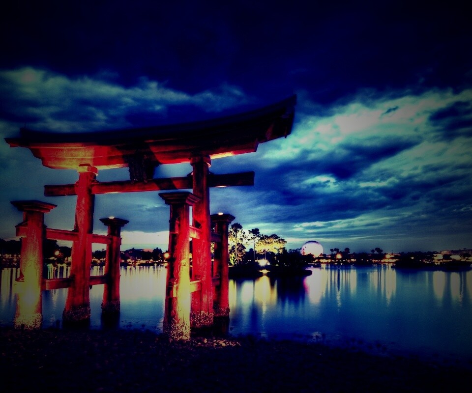 Старинная арка обои