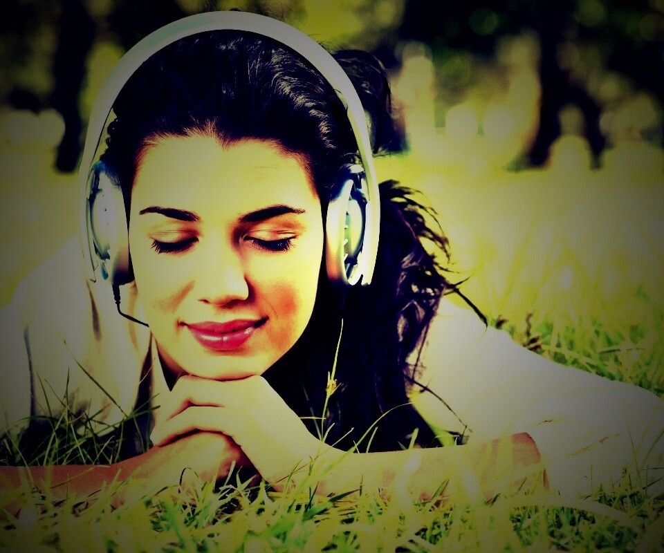 Наслаждение музыкой обои