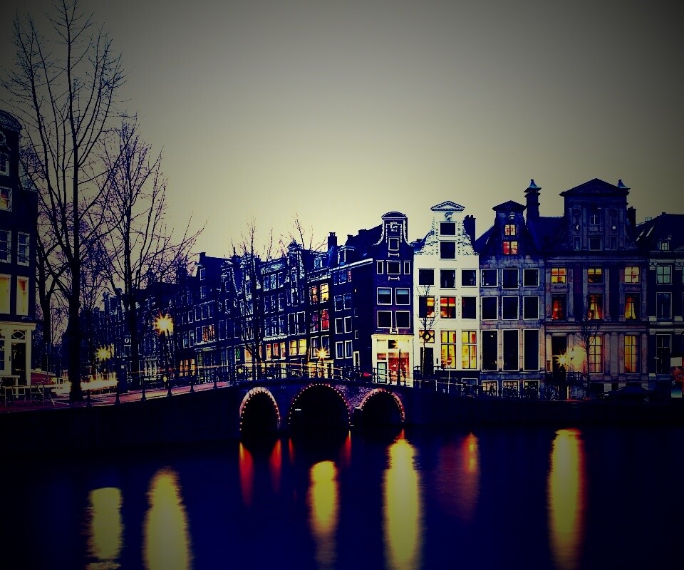 Европейский городок обои