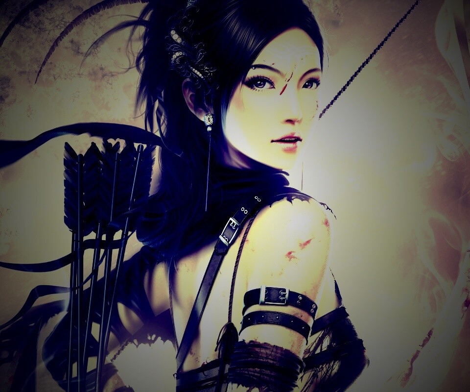 Лучница обои