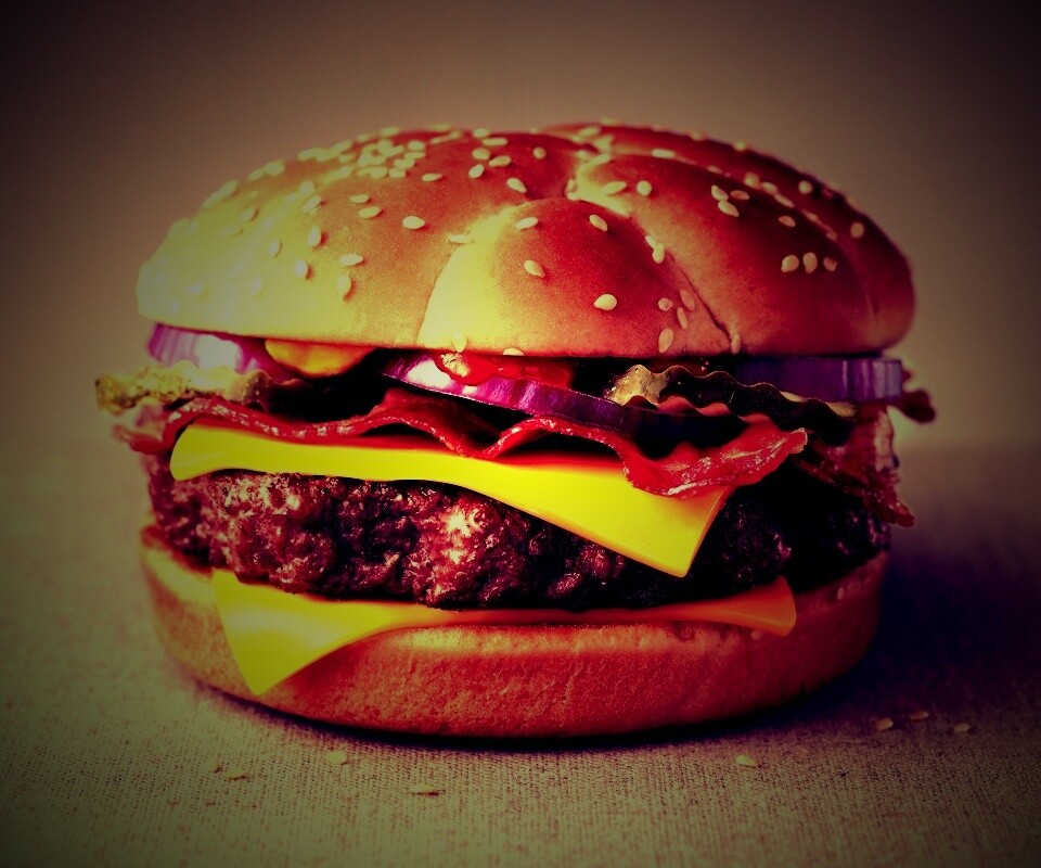 Бургер обои