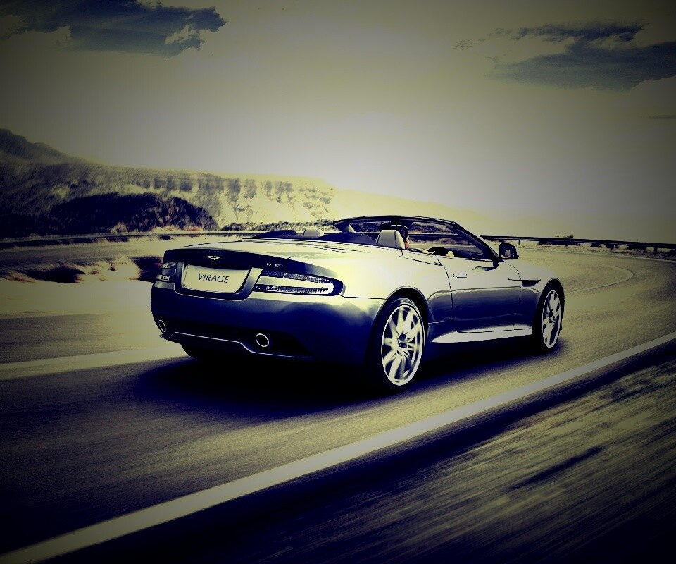 Астон кабриолет обои