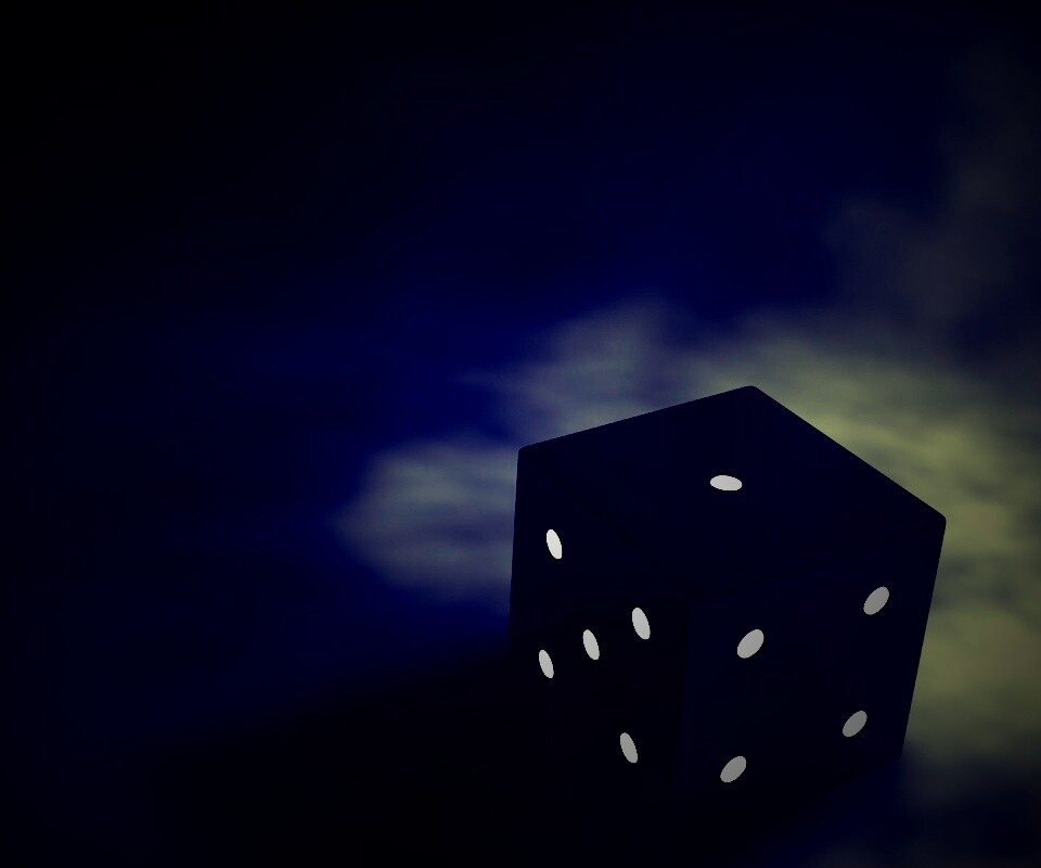 Игральная кость обои