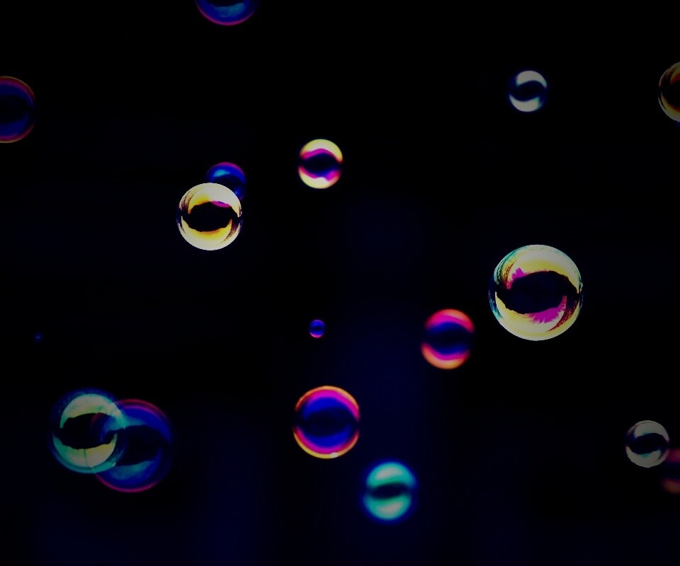 Мыльные пузыри обои