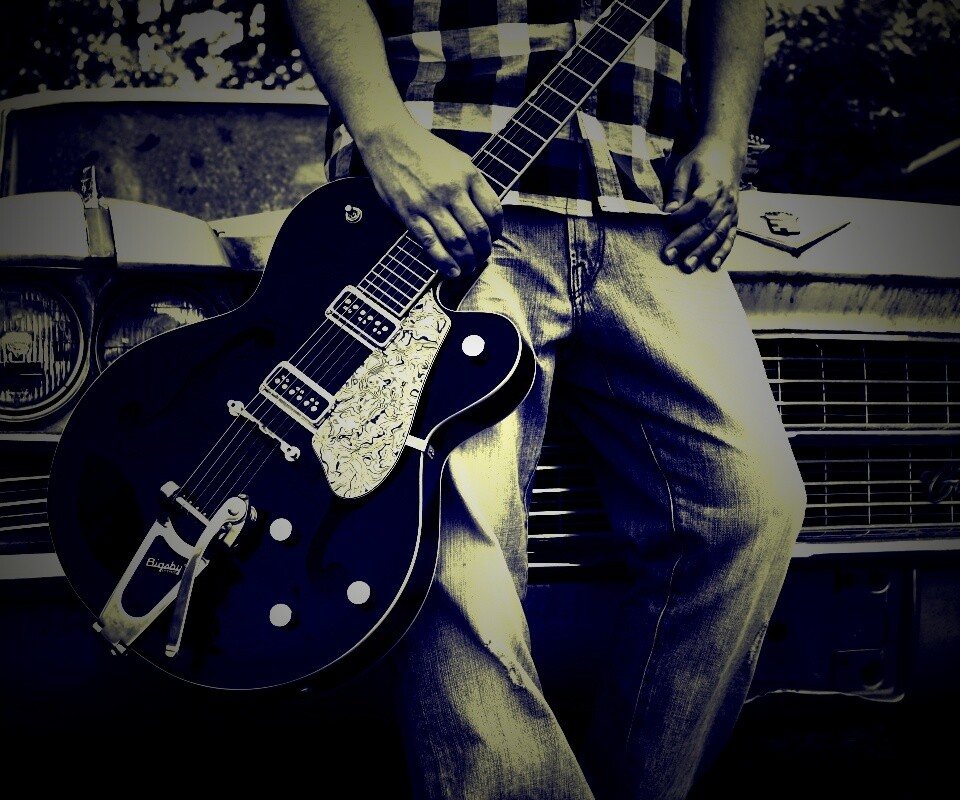 Gretsch и Cadillac обои