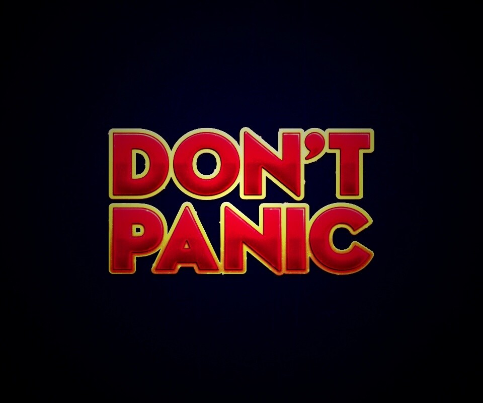 Не паникуй обои