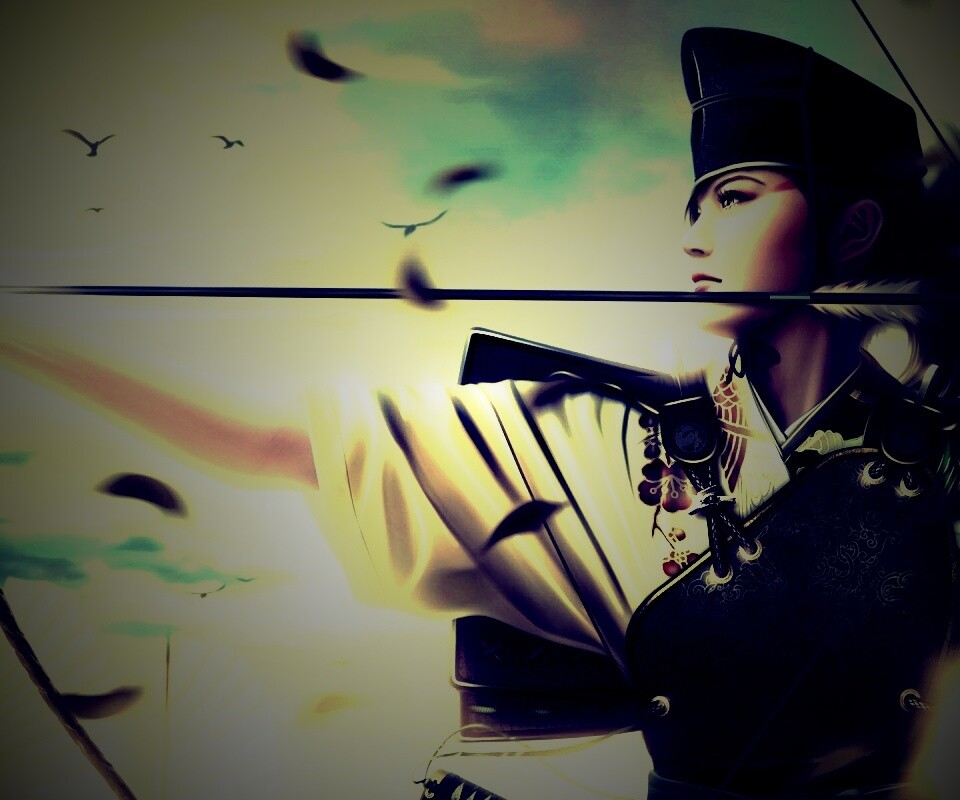 Лучница обои