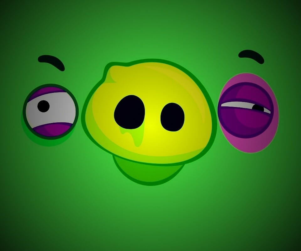 Свинья из Angry Birds обои