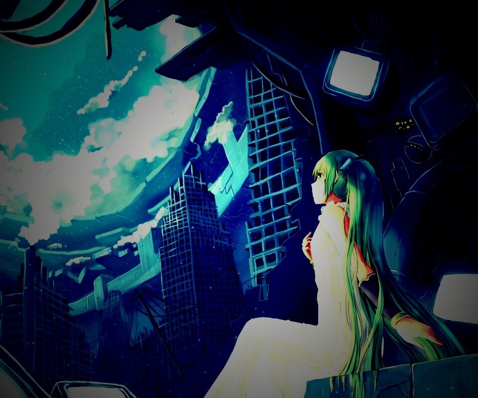 Вокалоид Hatsune Miku обои