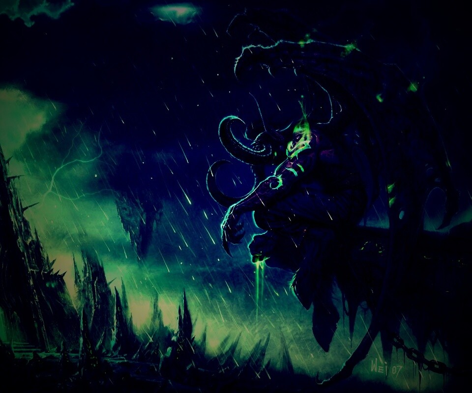 Иллидан обои