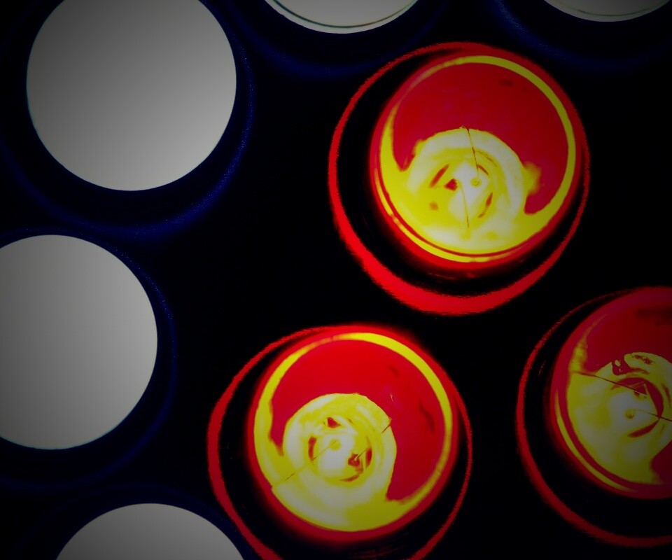 Маленькие лампочки обои