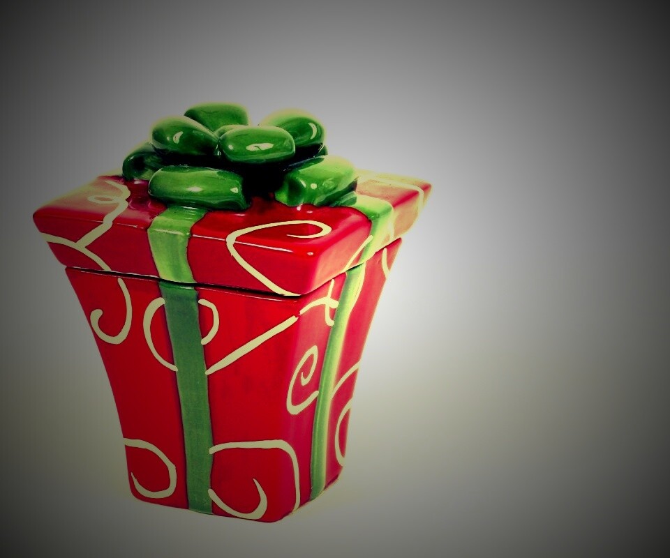 Картинка — подарок на Новый год обои