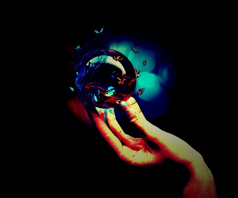 Волшебный шар обои