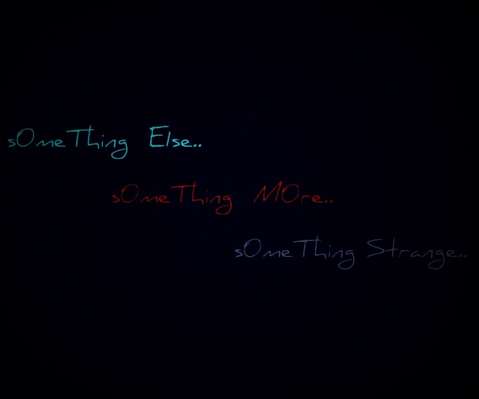 Some thing обои