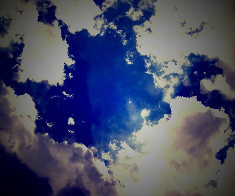 Полуденное небо обои