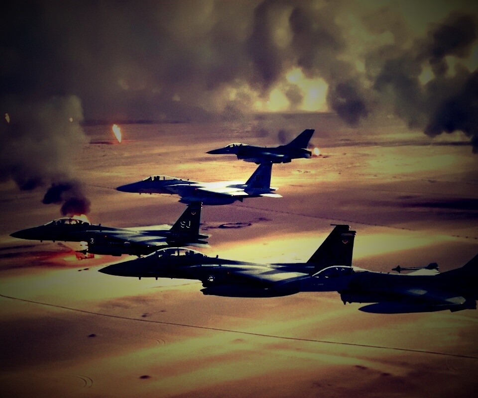 Пустынный шторм обои