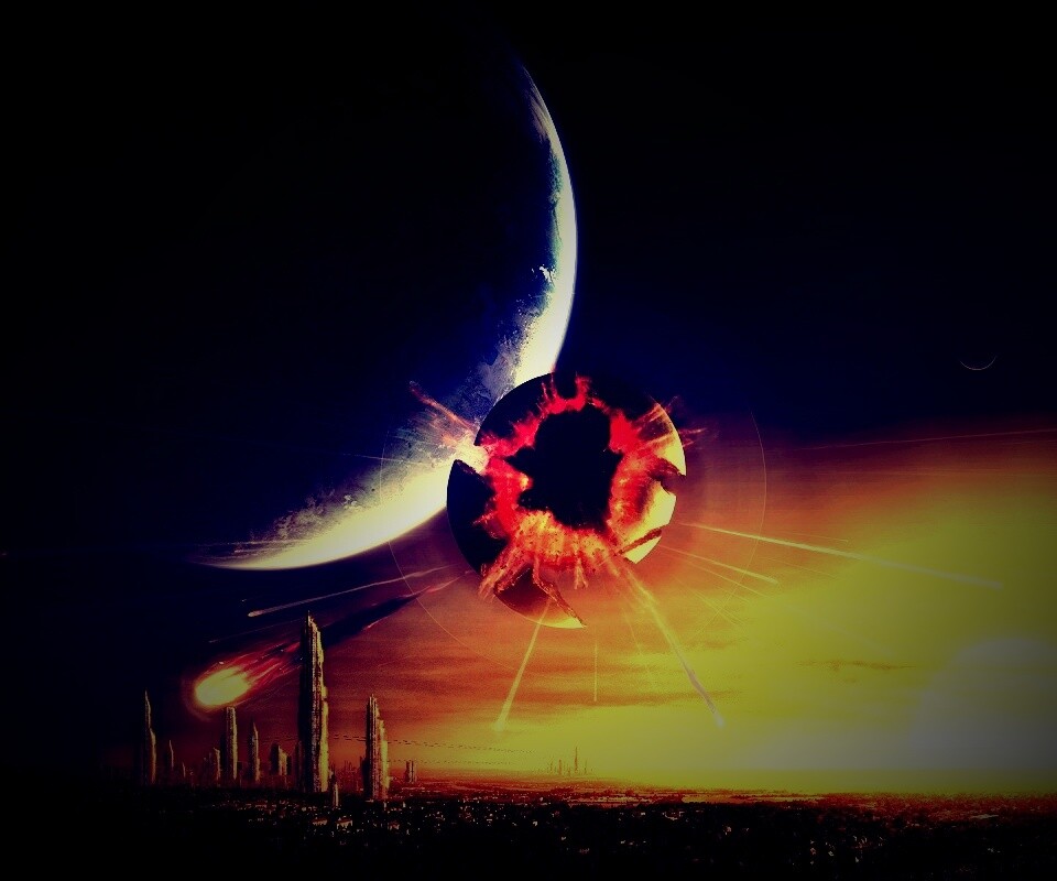 Катастрофа планетарного масштаба обои