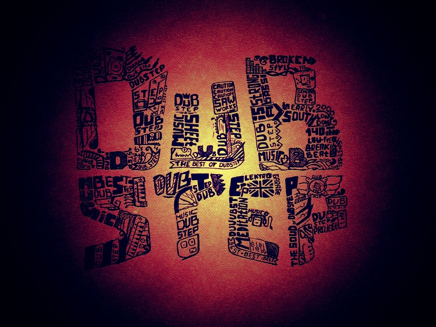 Дабстеп коллаж обои