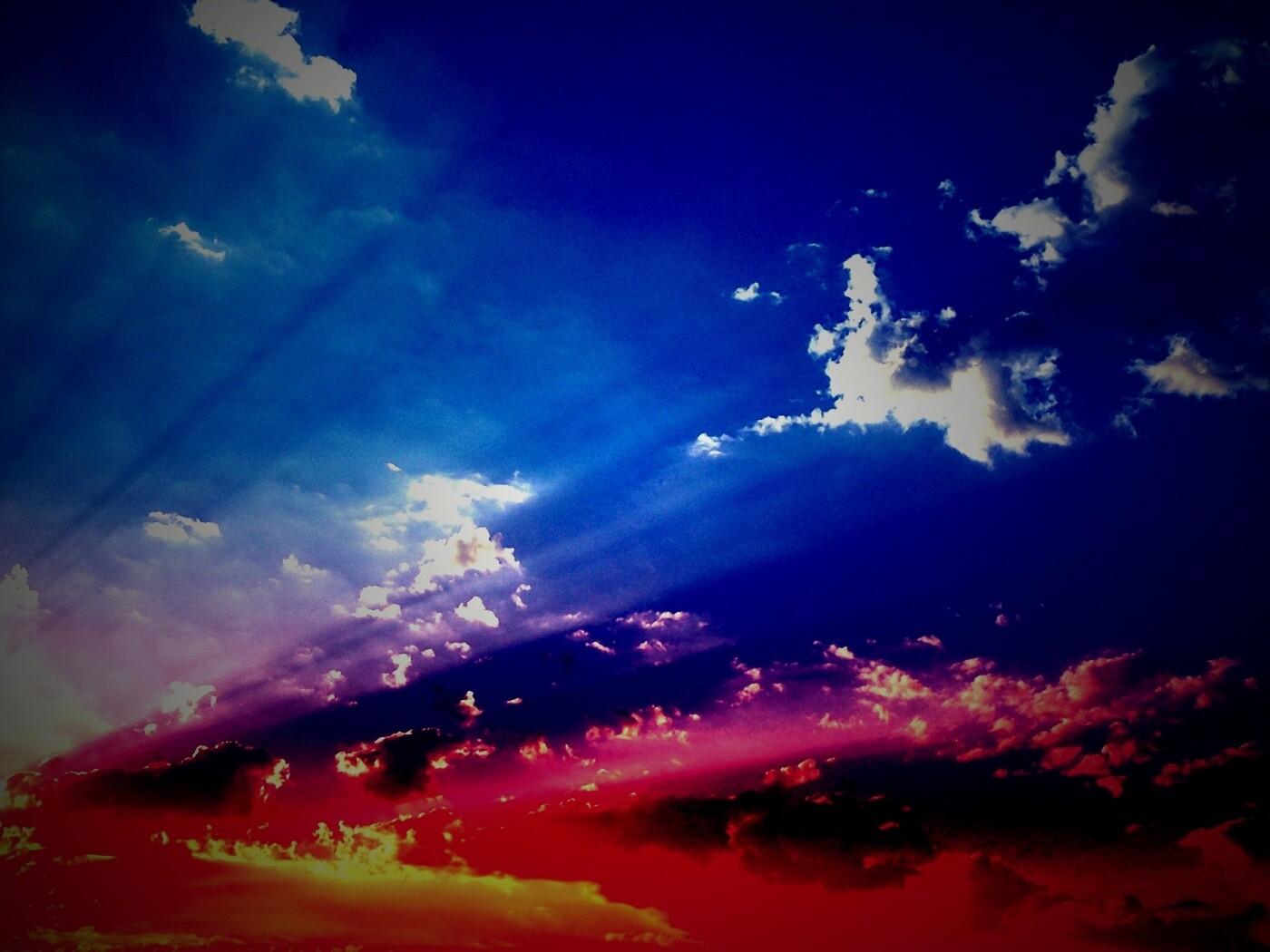 Красота восходящего солнца обои