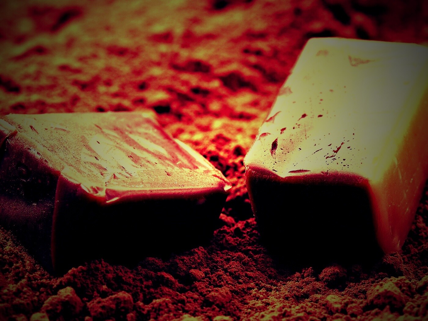 Ириски в какао обои