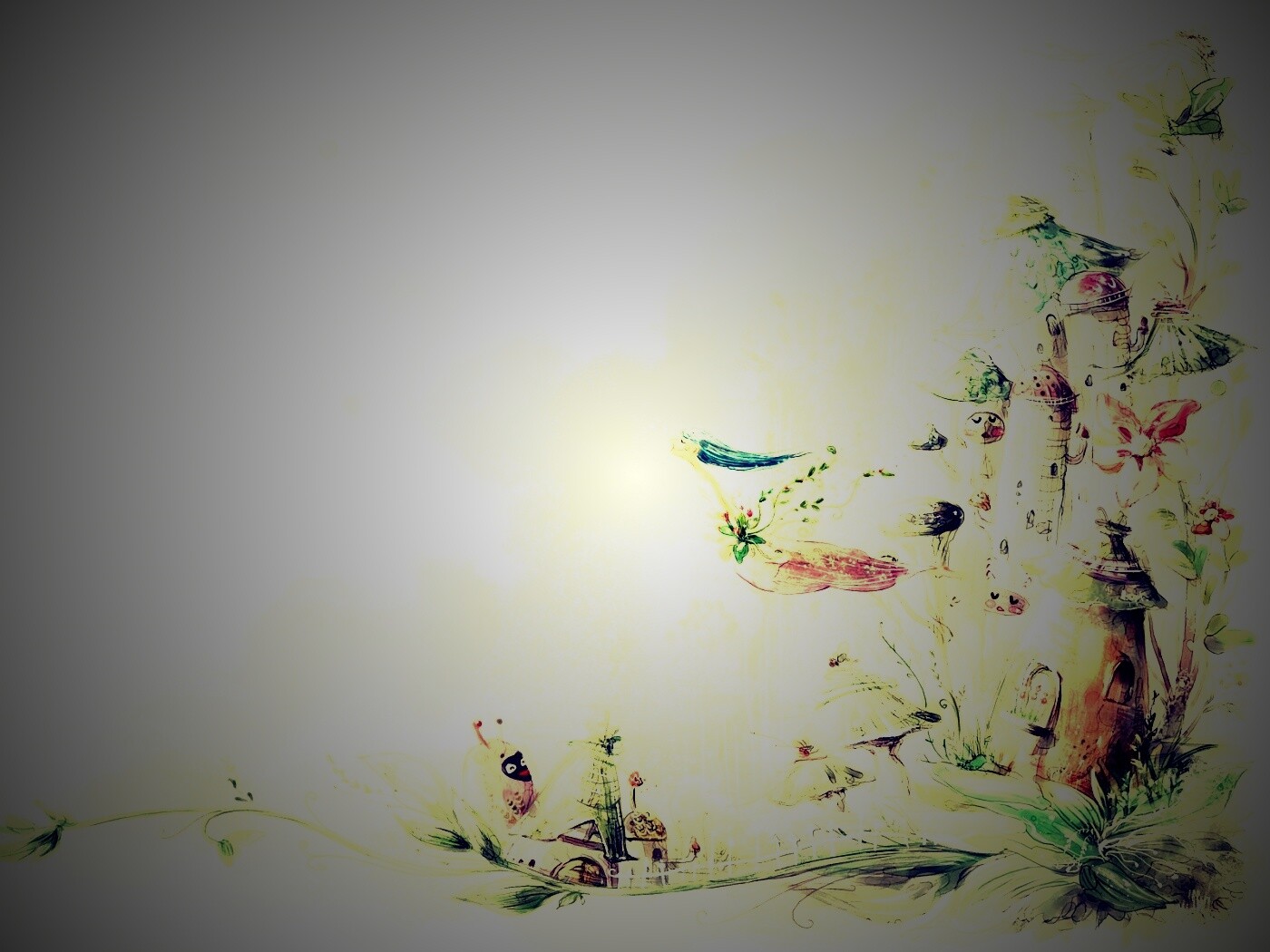 Волшебная страна обои