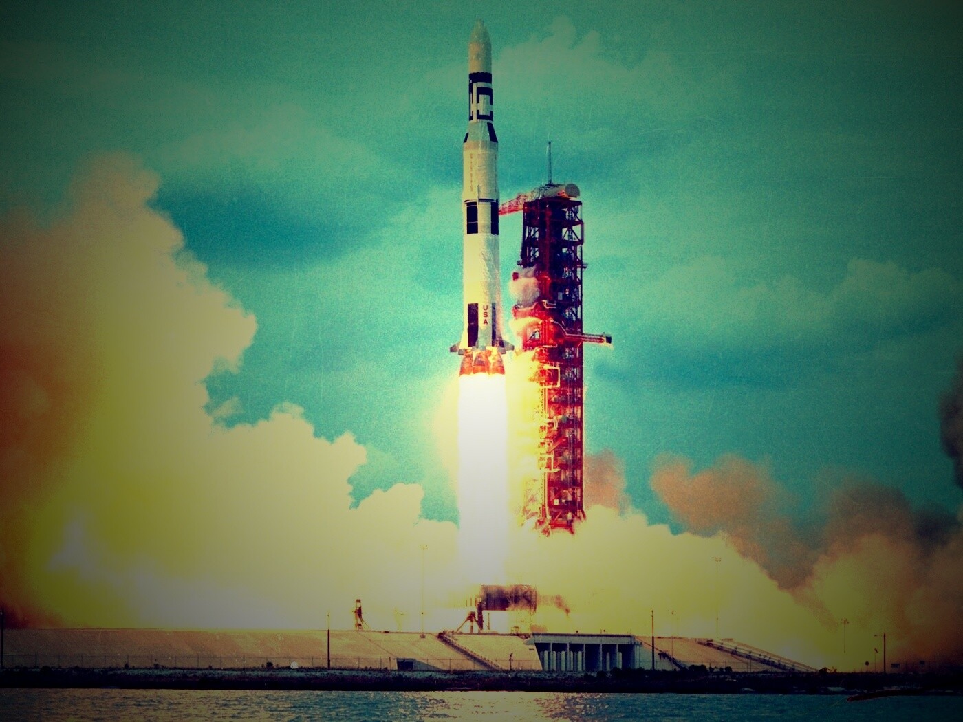 Старт ракеты обои