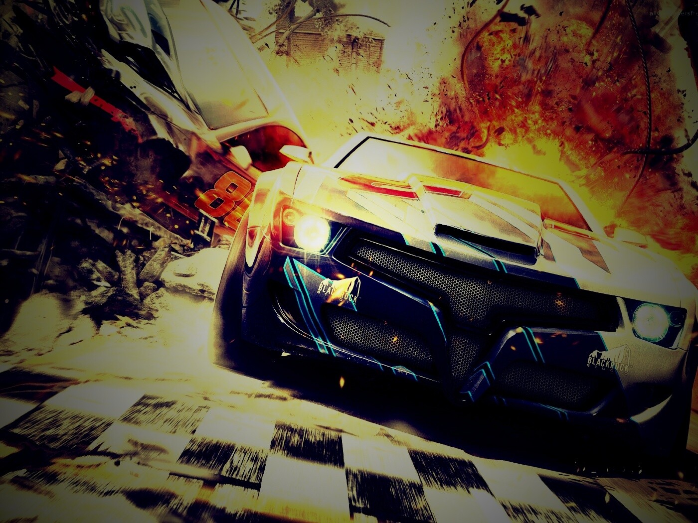 Из игры Split Second обои