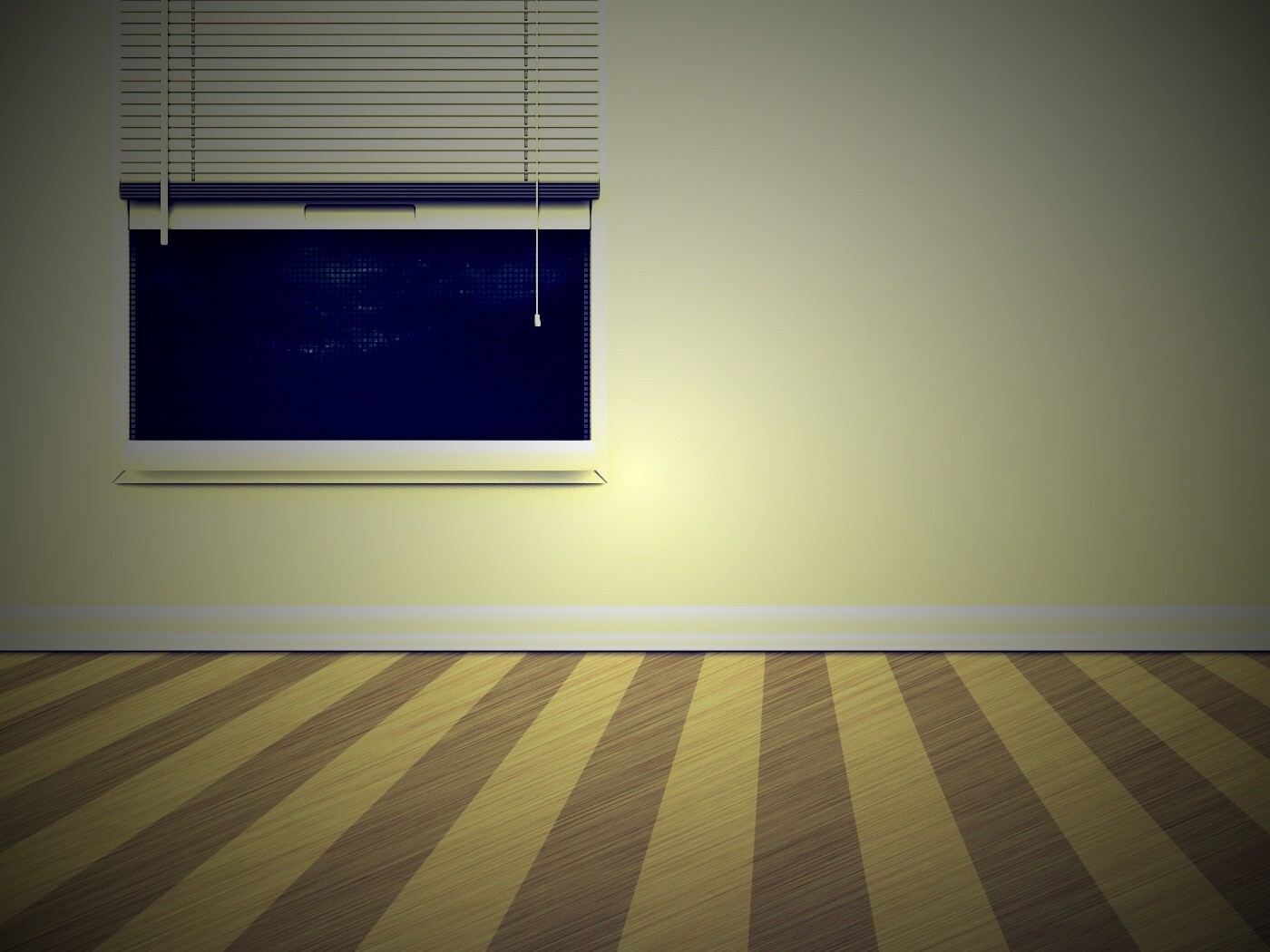 Полосатый пол и стечатое окно обои