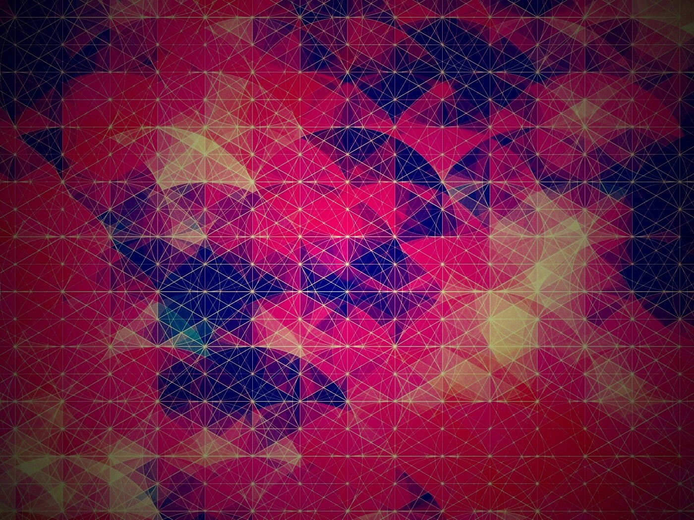 Круги и ромбы обои