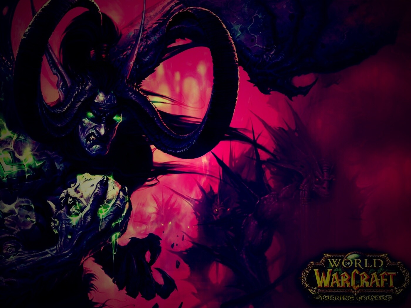 Иллидан из WoW BC обои