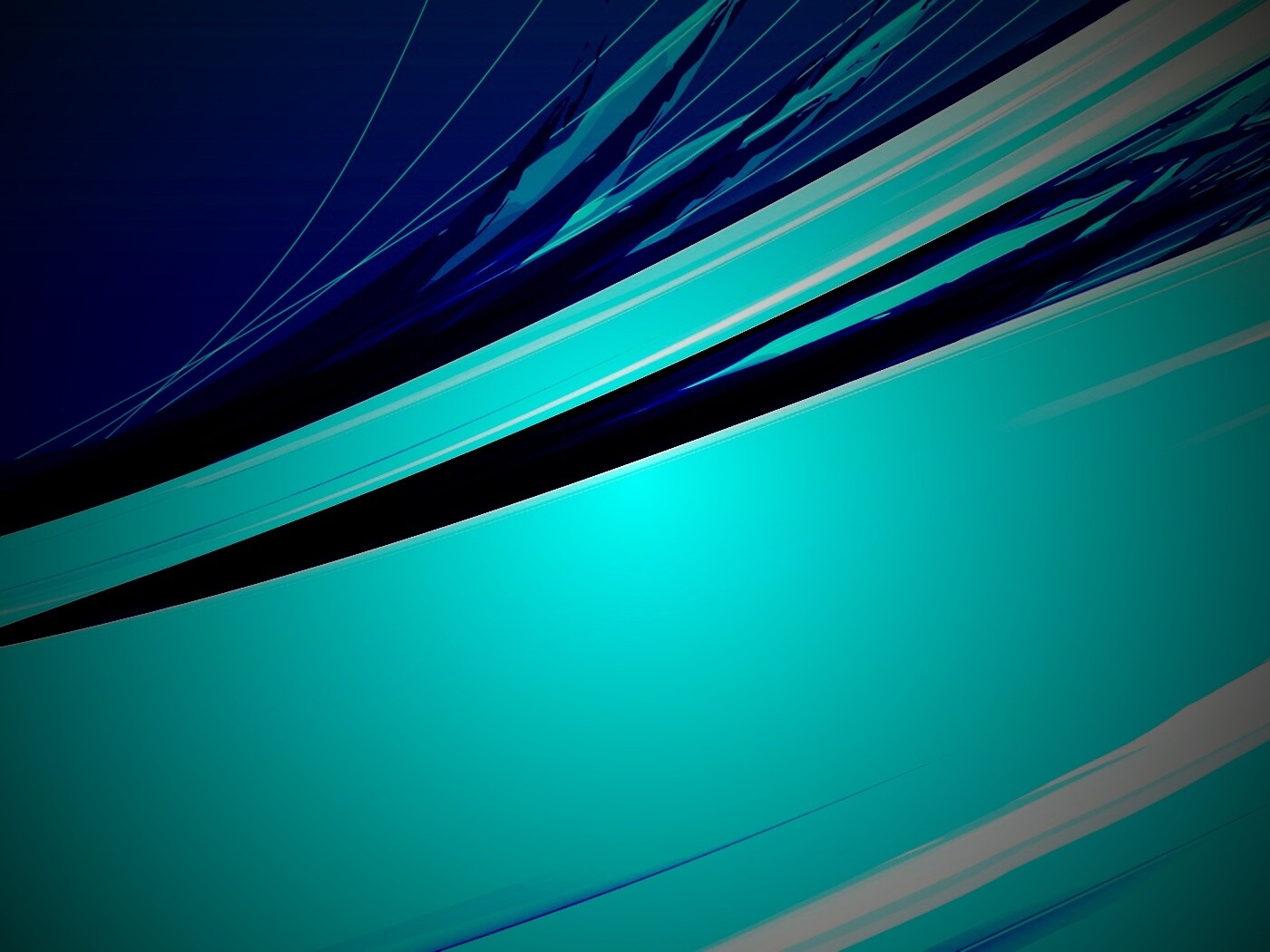 Синие и голубые линии обои