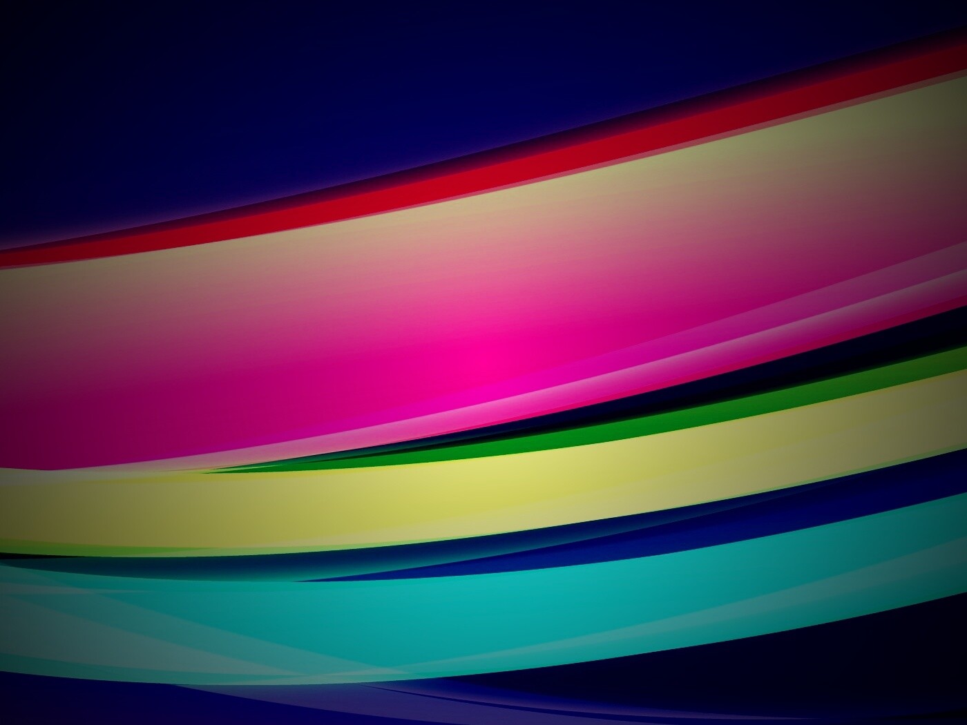 Разноцветные объемные полосы обои