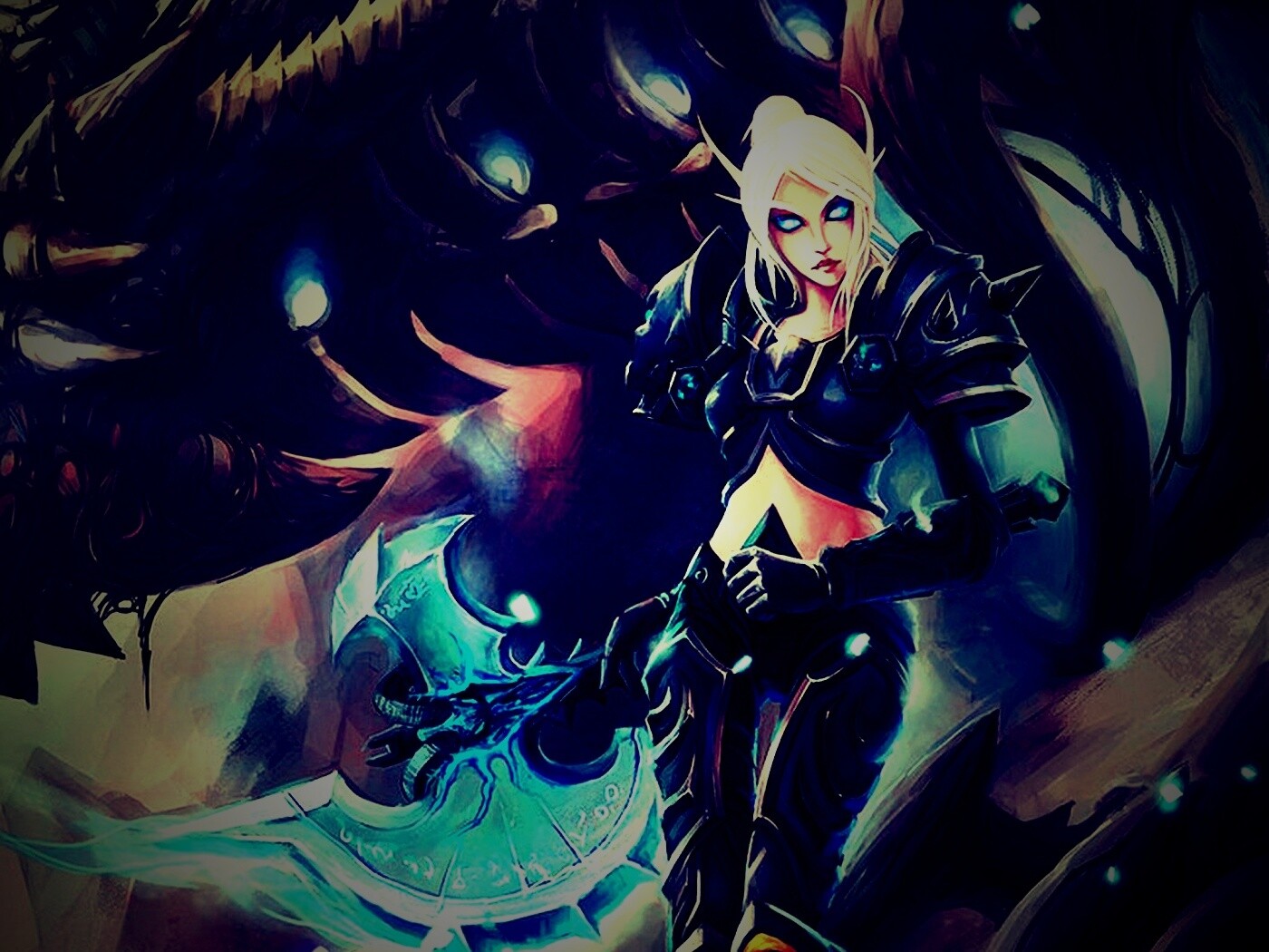 Героиня MMORPG обои