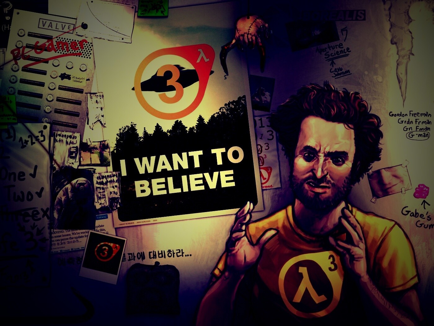 Half Life 3 - I want to believe обои