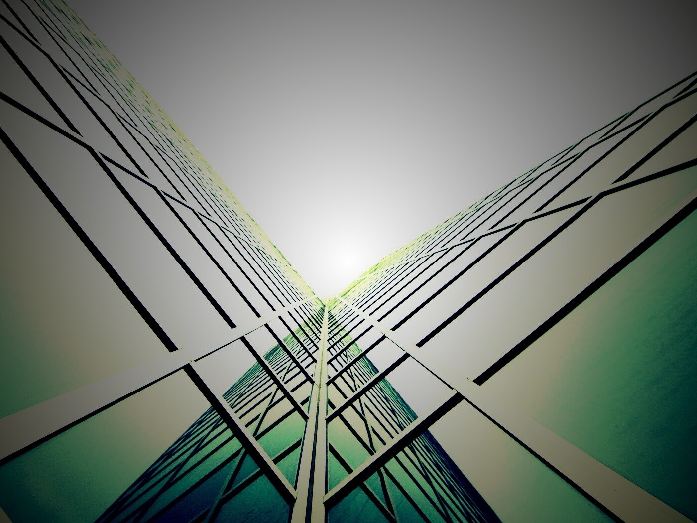 Стекло и сталь обои