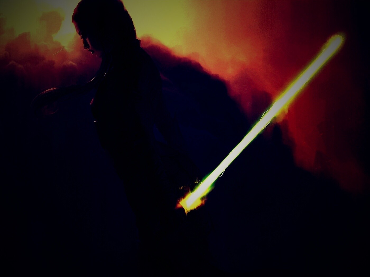 Девушка джедай обои