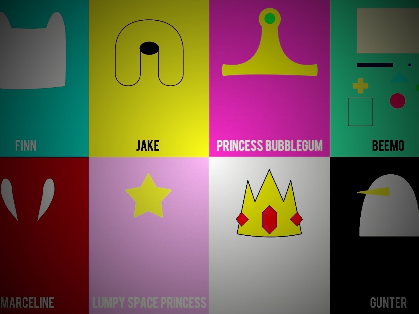 Время приключений схематично обои