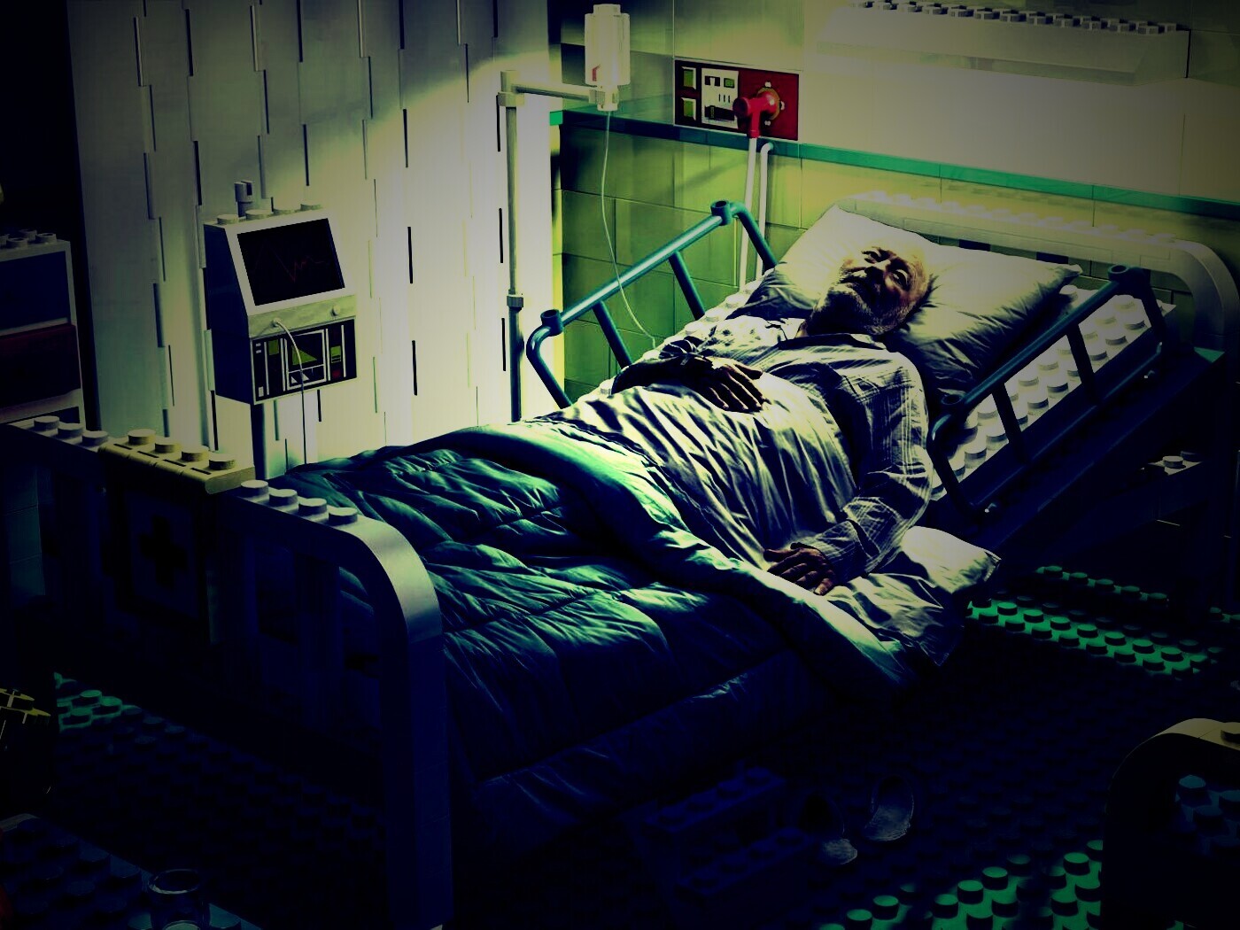 Лего больница обои