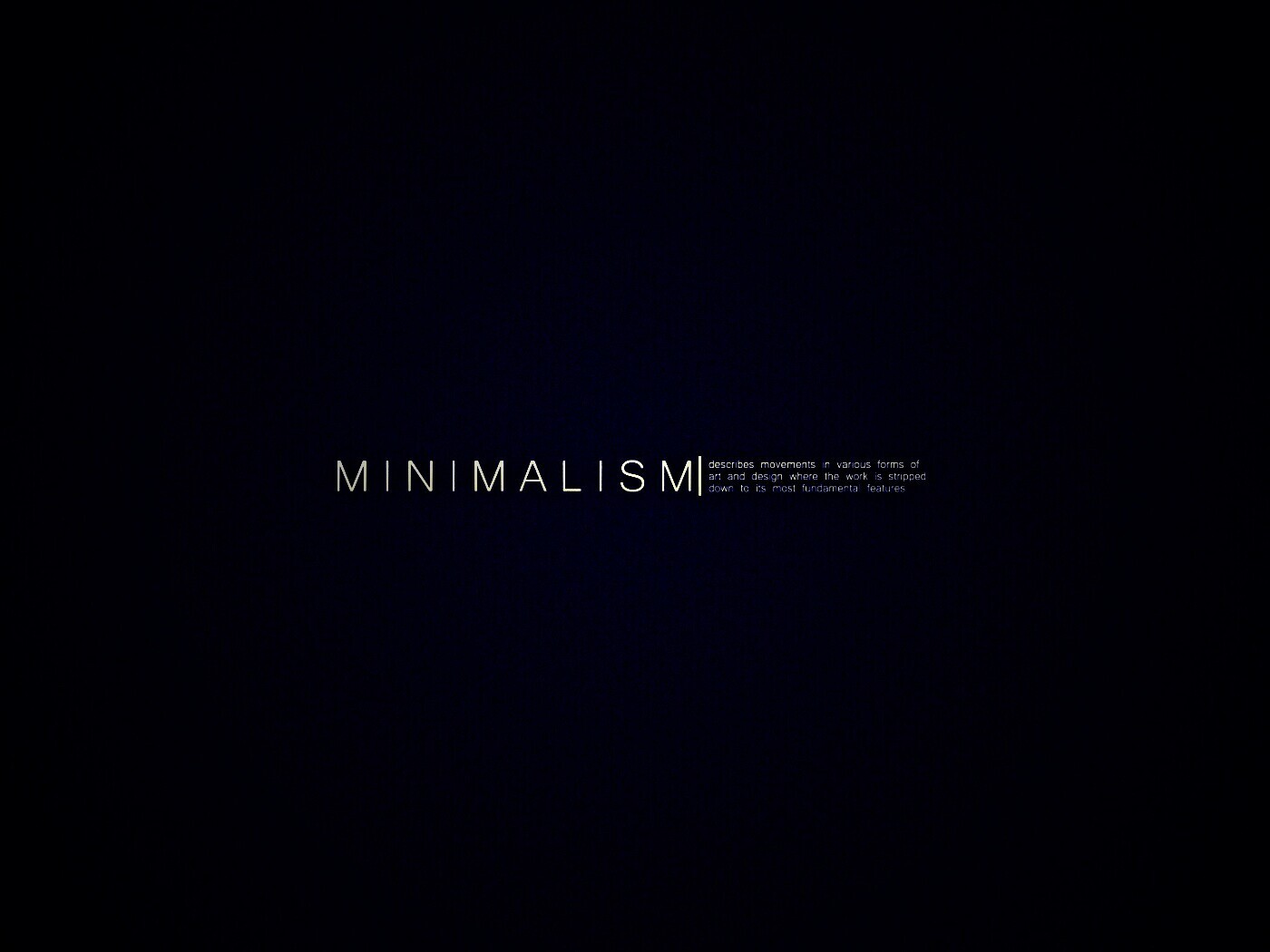 Минимализм обои