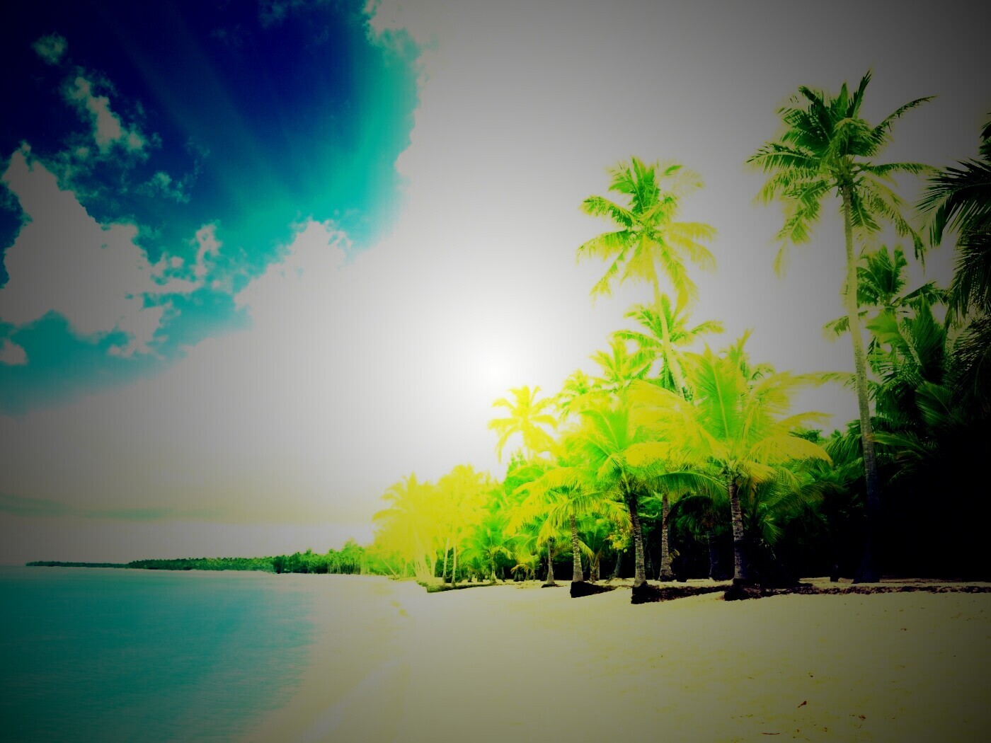 Тропическое побережье обои