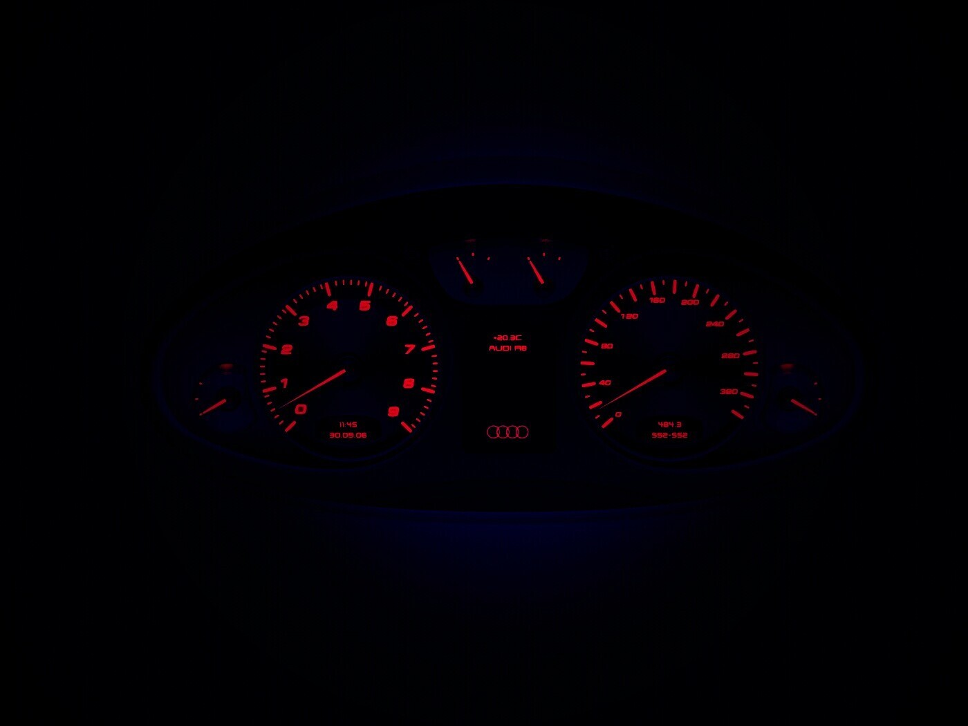 Приборная панель Audi обои