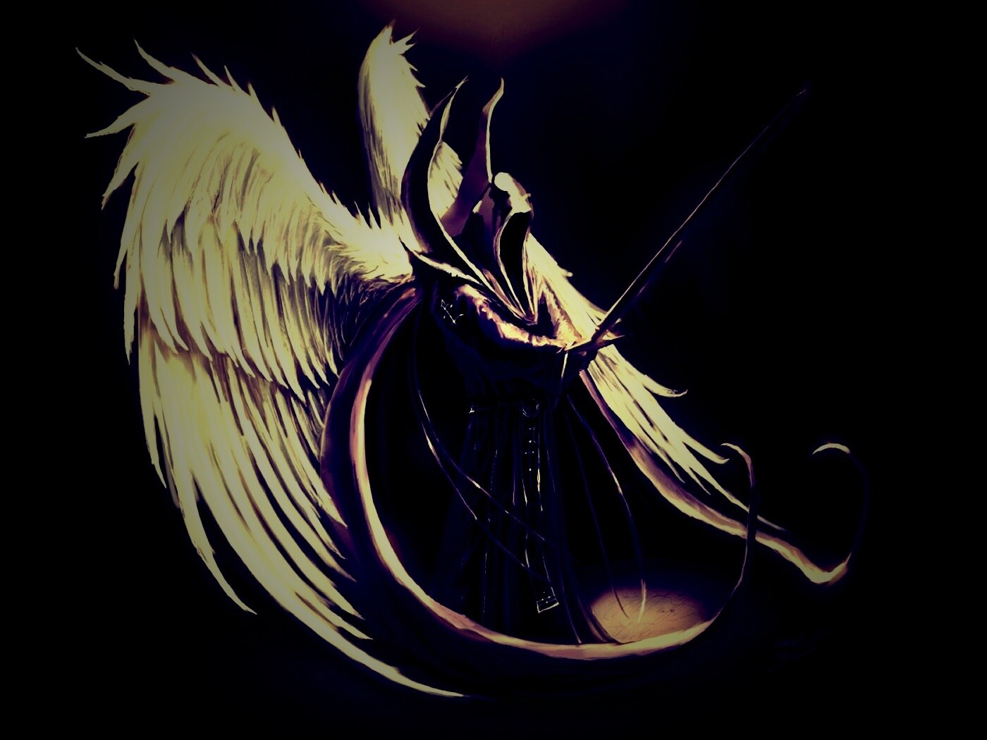 Темный ангел обои