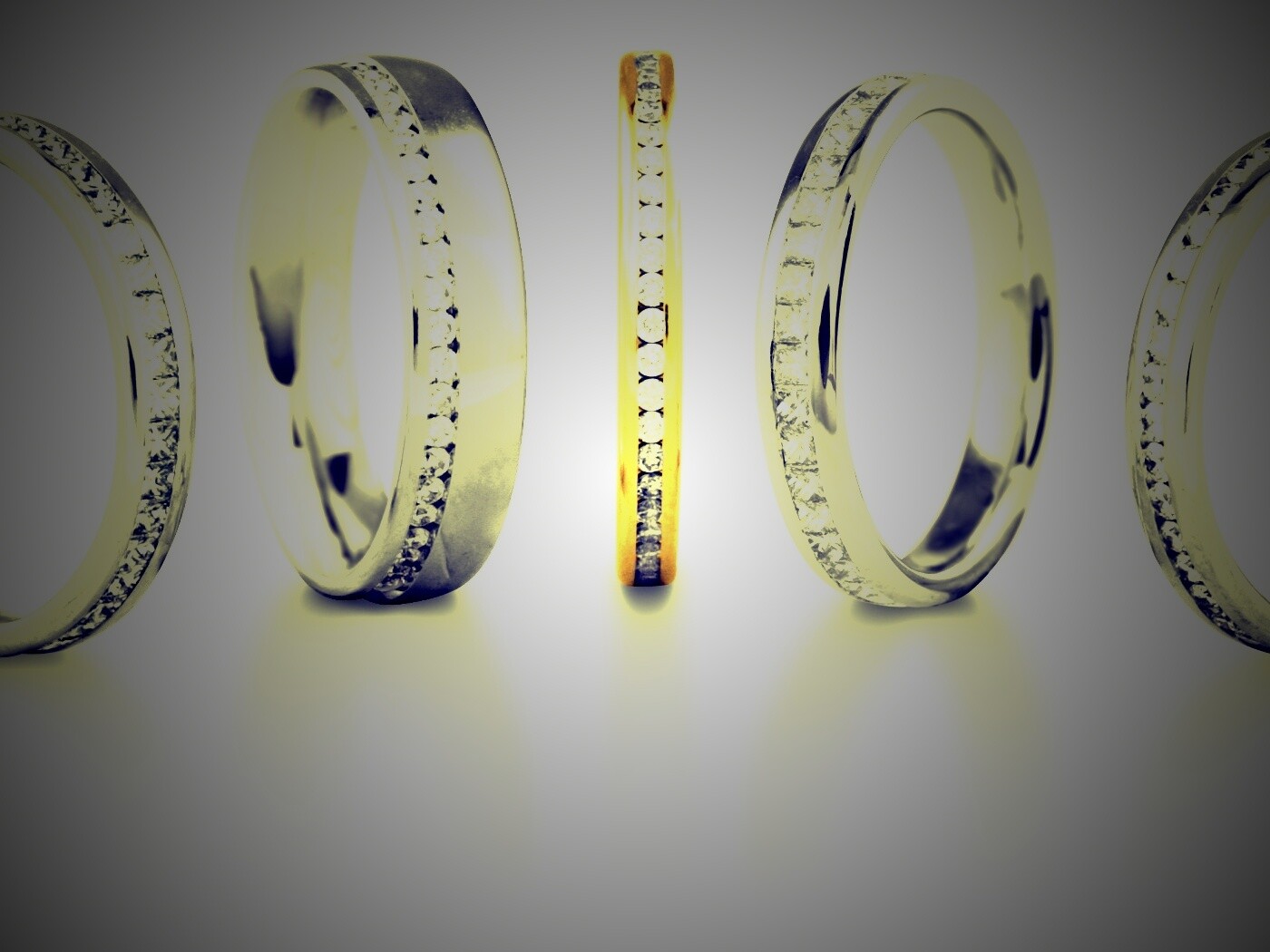 Кольца обои