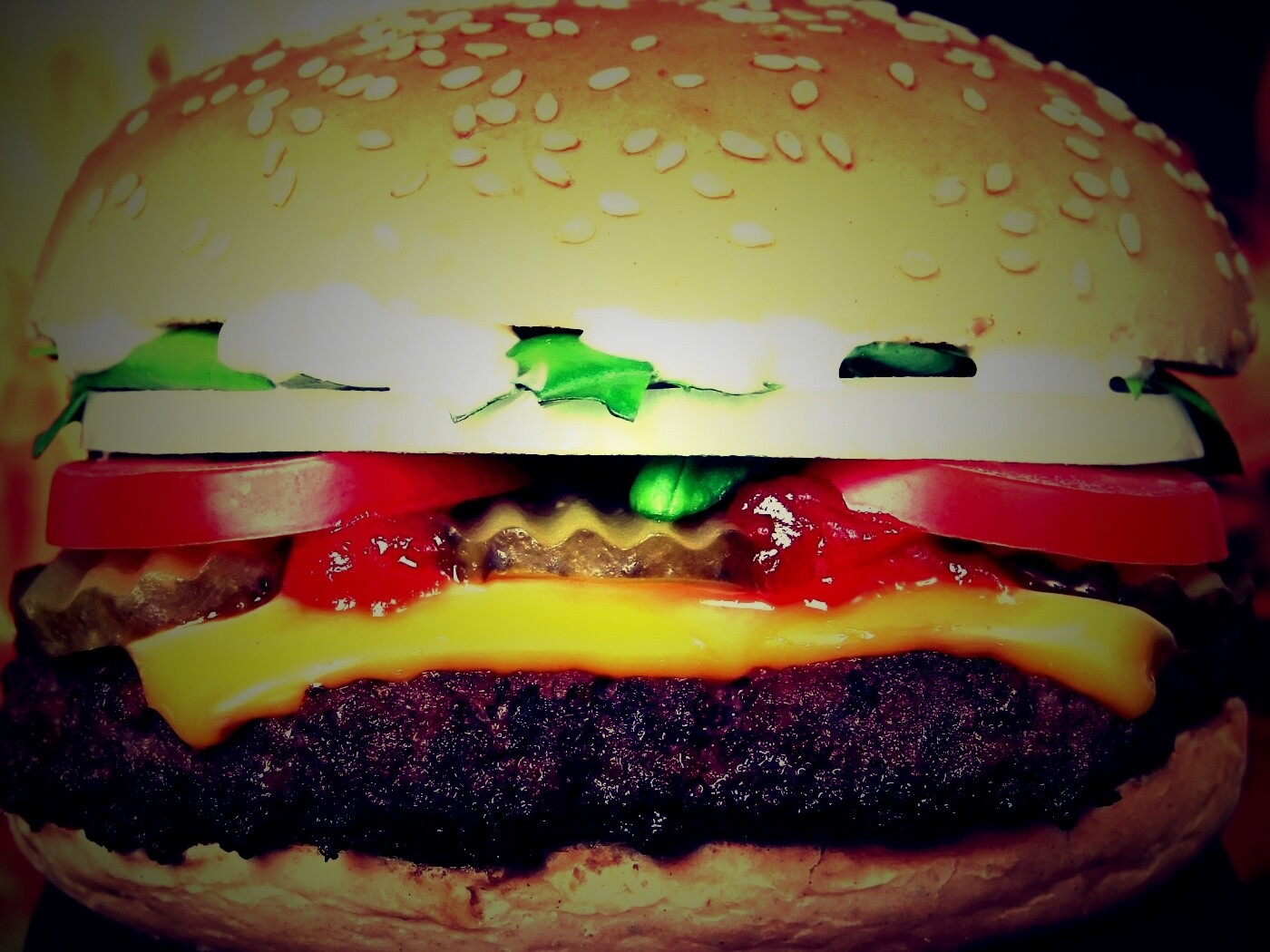 Чизбургер обои