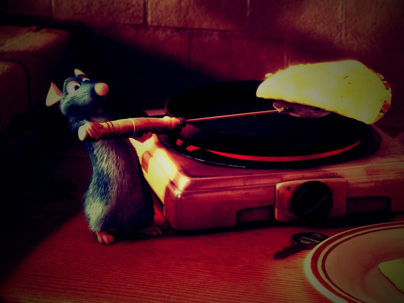 Рататуй у плиты обои